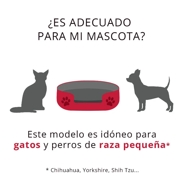 Catshion Cama Estampado Guepardo para gatos Catshion Cama Estampado Guepardo Para Gatos -Catit Ventas t01 camas talla pequena adecuado 1