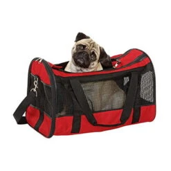 Flamingo Transportín De Nylon Karlie Rojo -Catit Ventas transportin de nylon kl rojo