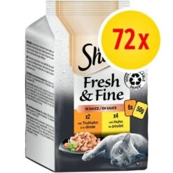 Sheba Fresh & Fine 72 X 50 G - Pack %