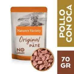 Nature's Variety Original Paté No Grain 24 X 70 G 8 Nature's Variety Original Paté No Grain 24 X 70 G -Catit Ventas wet cat pate pollo oca 70gr es 1